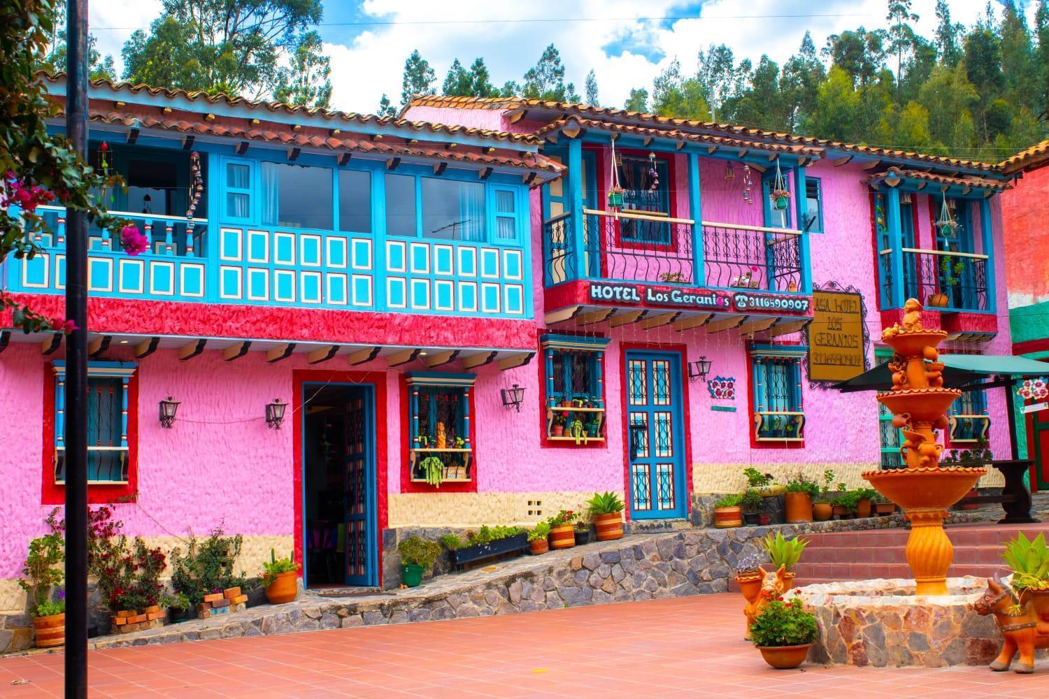 Hotel Los Geranios Duitama Exteriér fotografie